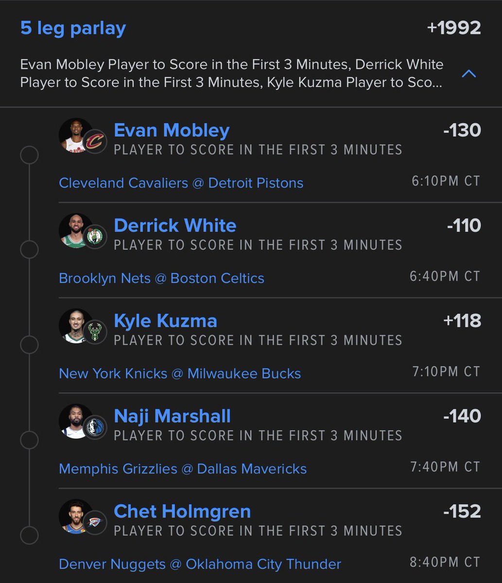 NBA 🏀 

3 MIN BUCKETS 🪣 

+1992 🍀 

#GamblingX #NBA