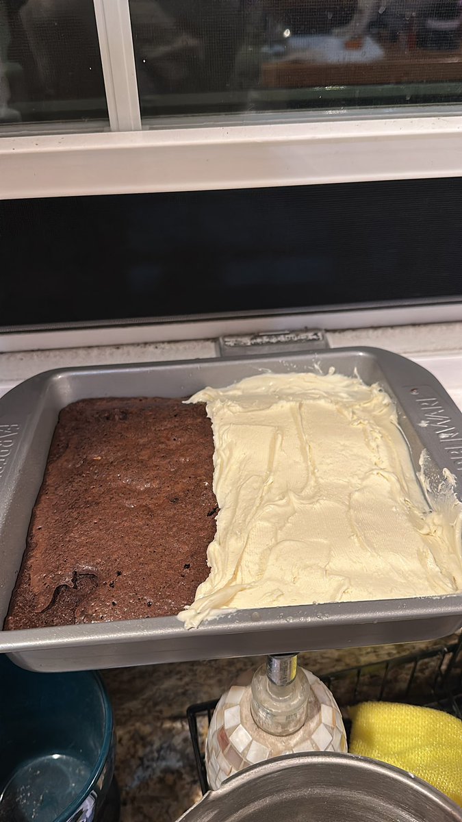 Overall think that turned out well (wife hates white chocolate so only put it on my half)