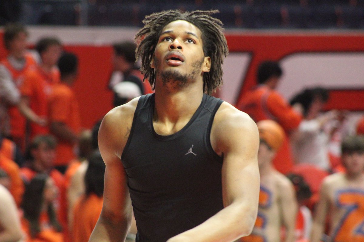 JWerner247's tweet image. Early scenes from Krush vs. Morez Johnson Jr. #illini