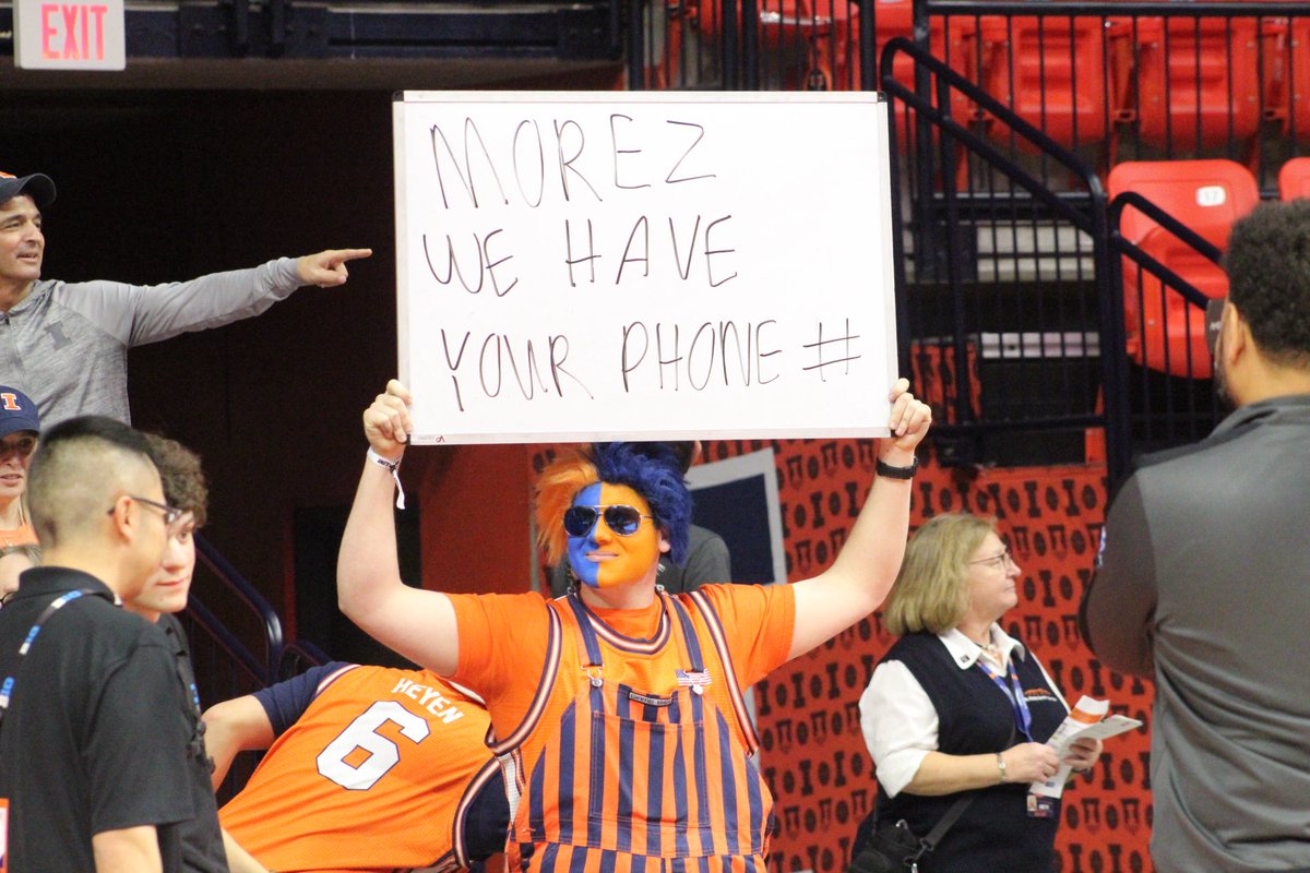 JWerner247's tweet image. Early scenes from Krush vs. Morez Johnson Jr. #illini