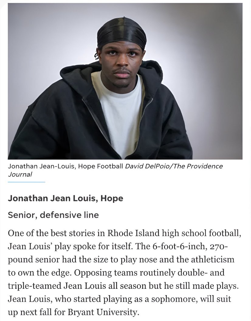 Jonathan Jean Louis 6’5 271 tweet media