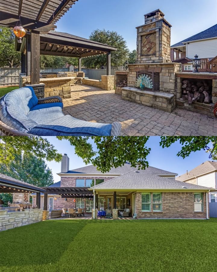 rhodesgrouptx's tweet image. 8600 Verona Dr ✨ 4 BD | 4 BA | 4,446 SF in McKinney. Chef’s kitchen, stone fireplace, game &amp;amp; media rooms, serene primary suite, and outdoor kitchen with fireplace. $899,500 📲 Thomas Rhodes 214-697-4365 #TheRhodesGroup #CompassDFW