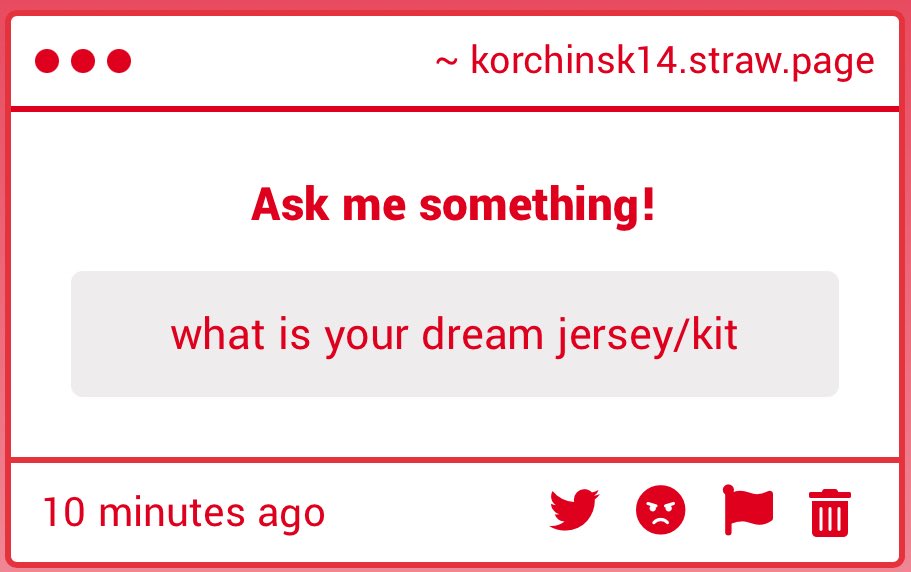 um not to be rly basic but either an icehogs black screw city jersey or the blackhawks winter classic jersey from last season!!
