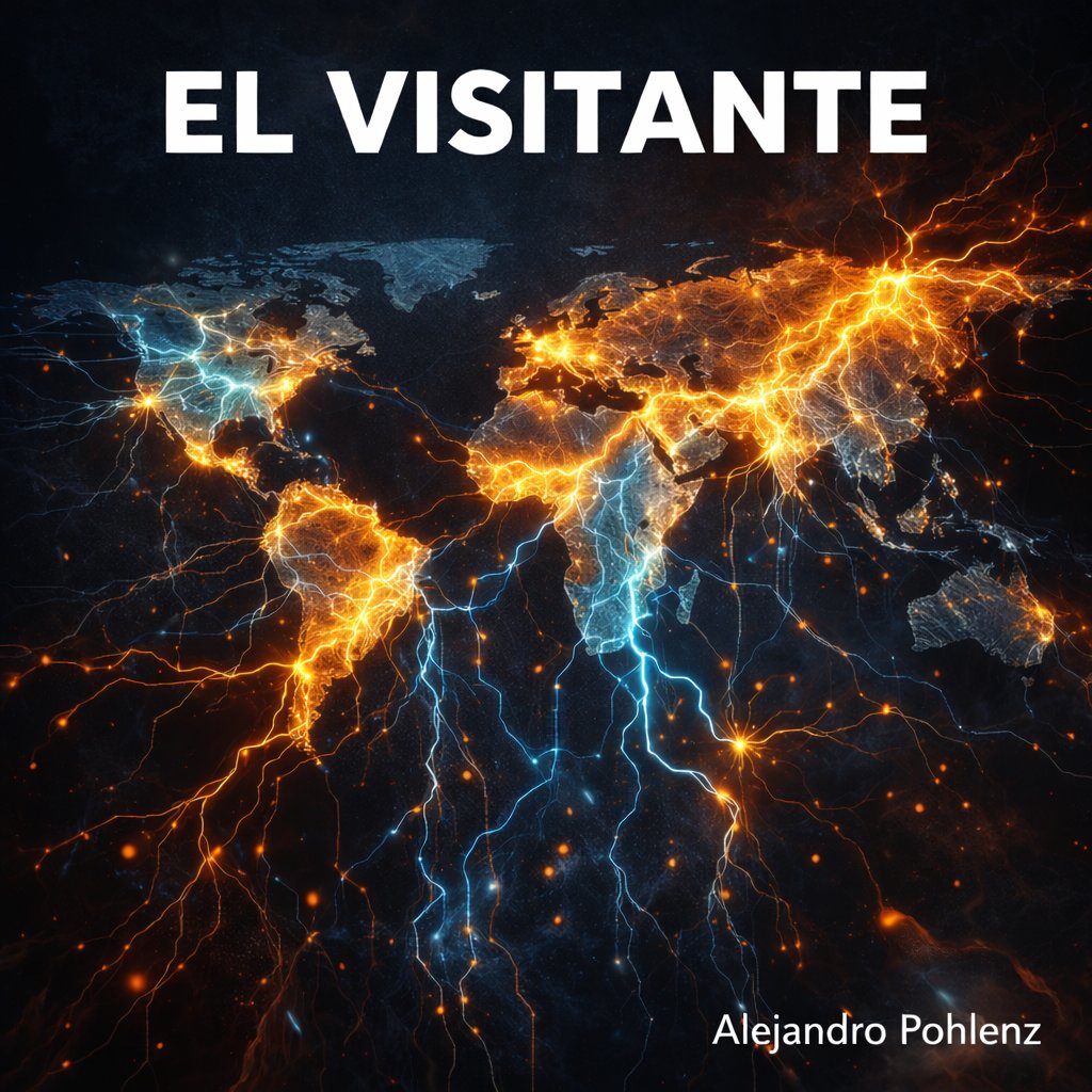 Tú podrías infiltrarte en todas las computadoras del planeta… es como un Skynet extraterrestre. 
En mi novela El Visitante, la invasión no empieza con explosiones, sino con un algoritmo invisible. ¿Estamos preparados para un enemigo que no podemos ver? 

#ElVisitante