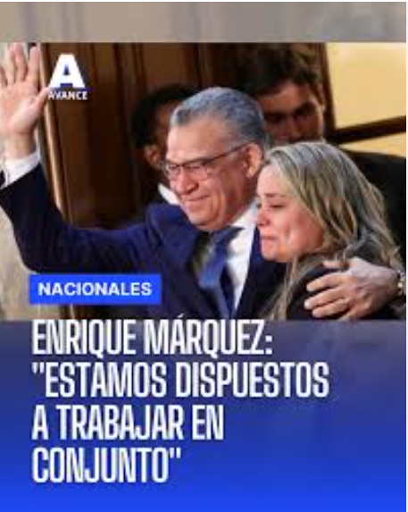 POR FIN aparece uno quien, más que opositor, en PROPOSITOR. Venezuela necesita gente que trabaje por ella, que se defina aún más por lo que quiere construir que por a quien quiere destruir. Empiezo a creer en <a href="/ENRIQUEMARQUEZP/">Enrique Márquez</a>