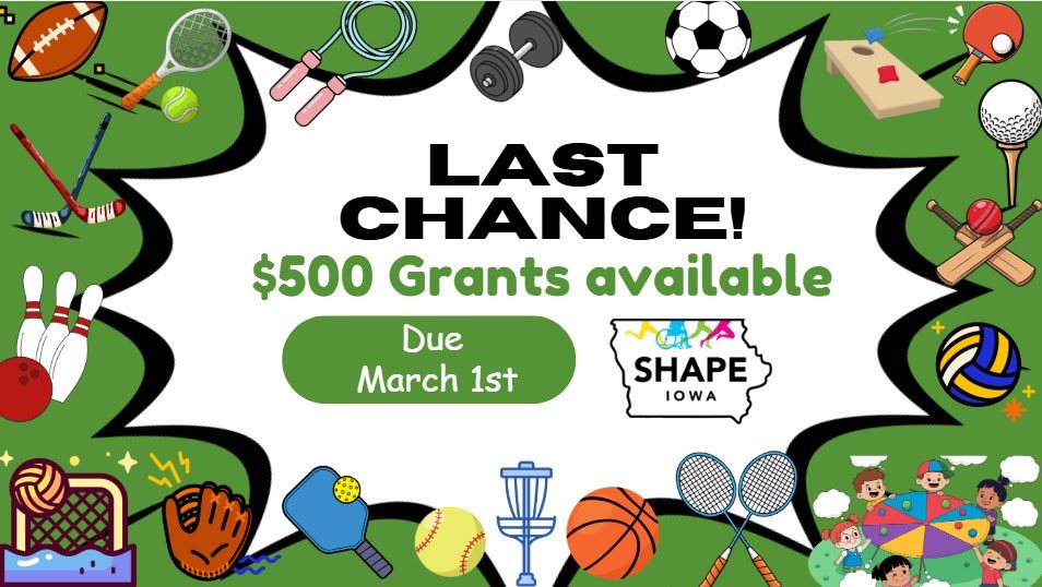 SHAPE Iowa tweet media