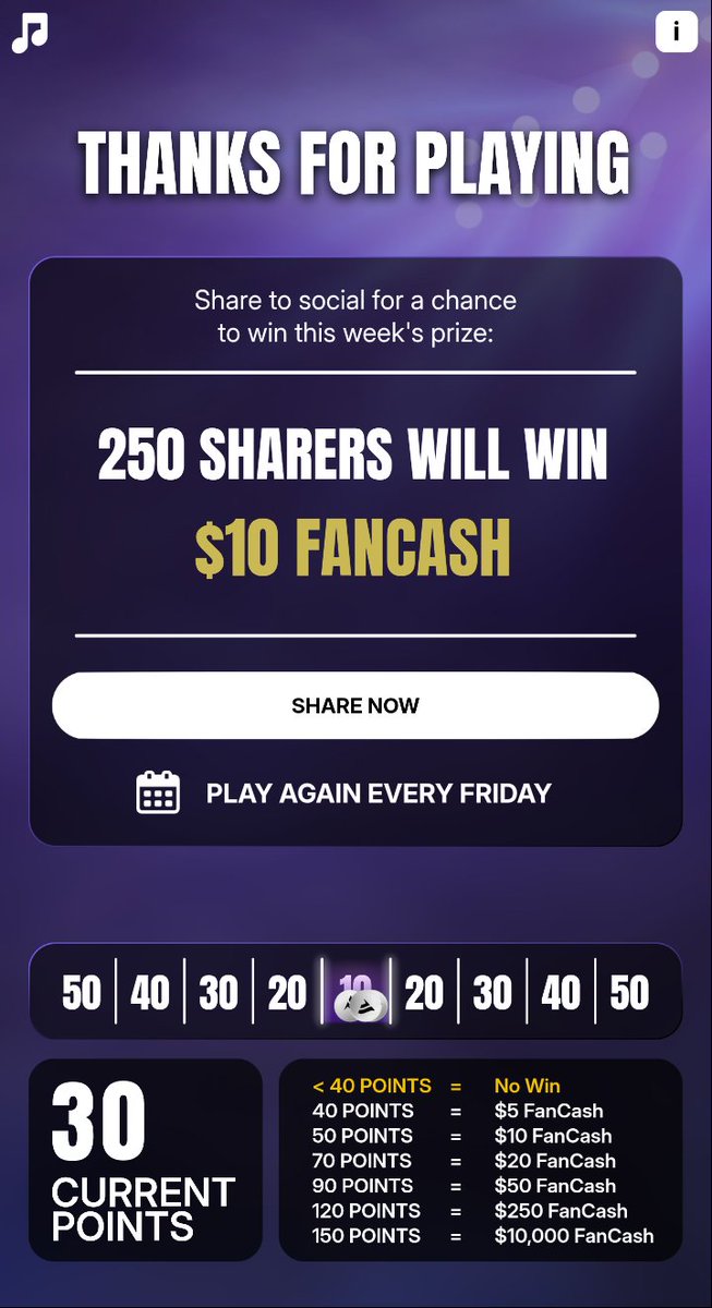 Play the #FanCashDropPromotion today
fanatics.onelink.me/5kut/p6fykbjo