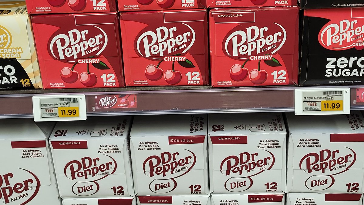 $12 each.  That's a buck per soda now.