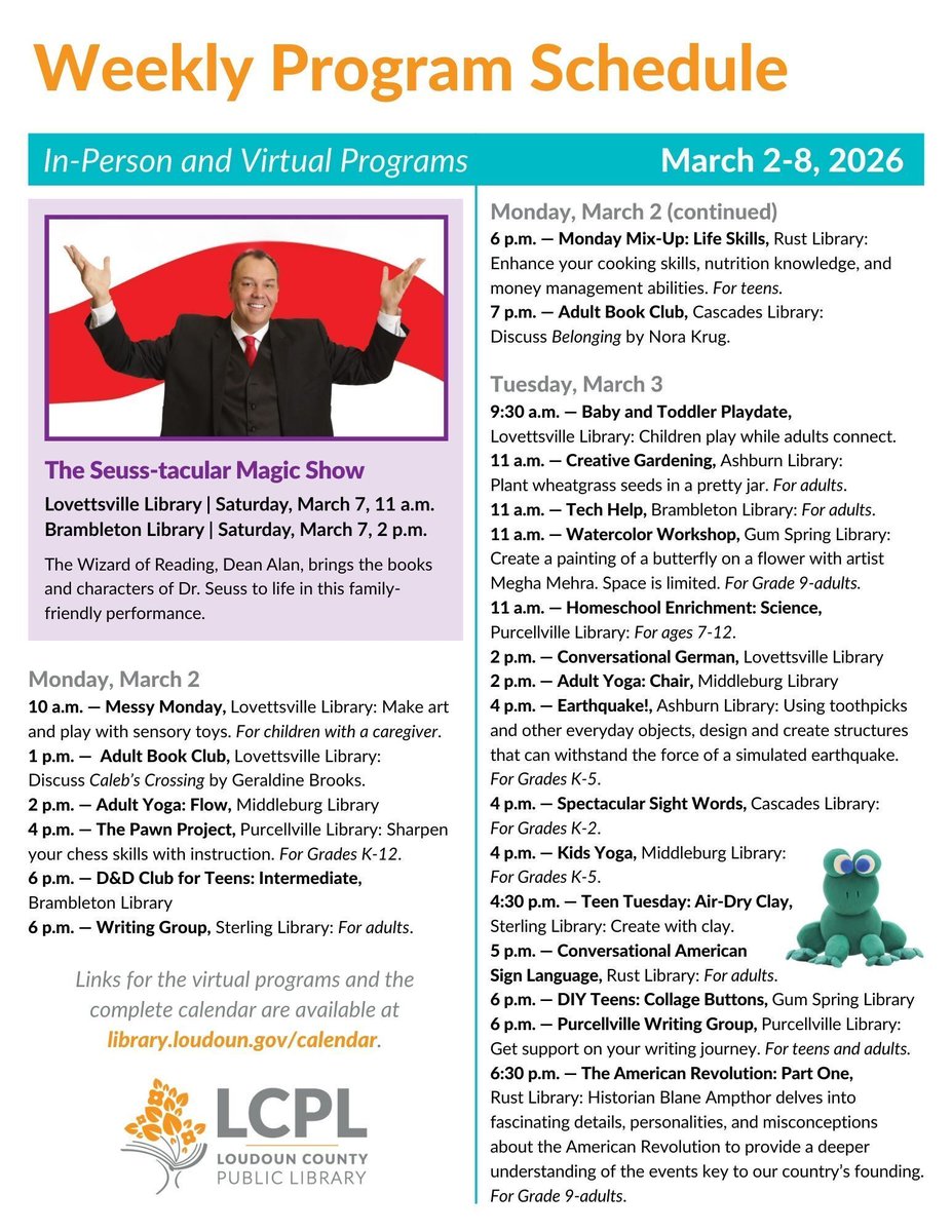 Loudoun Library tweet media