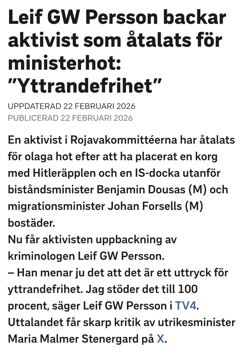 sdkarlsson's tweet photo. Det kan ju för all del vara praktiskt att ha en dubbel moral, så att man har en i reserv när den första är förbrukad, men det är inte särskilt vackert… https://t.co/CVe0aojJMF
