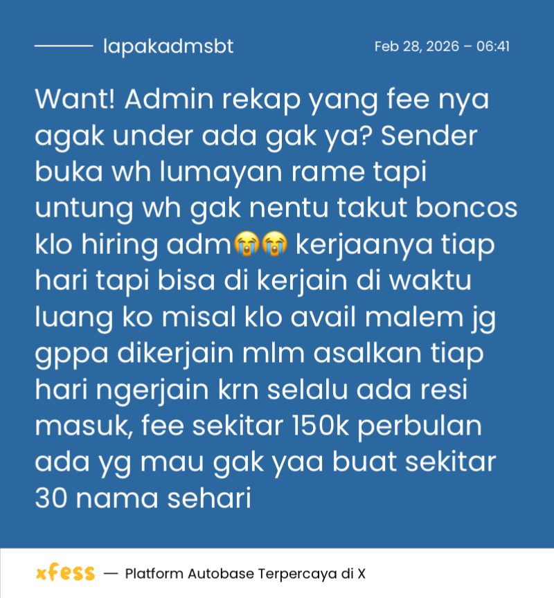 Lapak Adm dan Partner tweet media