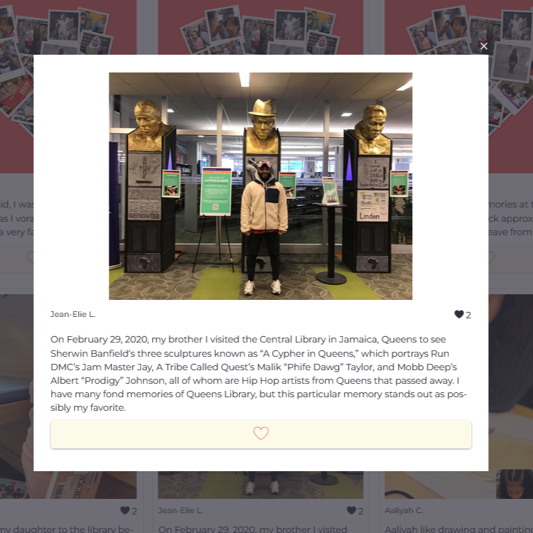 QPLNYC's tweet photo. The Library isn’t just a building — it’s where stories begin. 
Reminder: Our #LibraryLoversMonth Sweepstakes ends on February 28! 
Have You Shared Your Story Yet? 
Visit https://t.co/SiLcHsEHpu to Share Your Story Now! https://t.co/4558514ISS