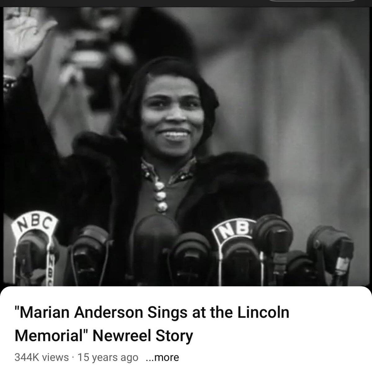 #BlackHistoryMonth2026
#Opera #WomensHistoryMonth begins tomorrow…
Today would have been opera legend Marion Anderson’s birthday
She was born February 27, 1897 in Philadelphia, Pennsylvania. 
She was a gift to us all. 
youtu.be/XF9Quk0QhSE?si…