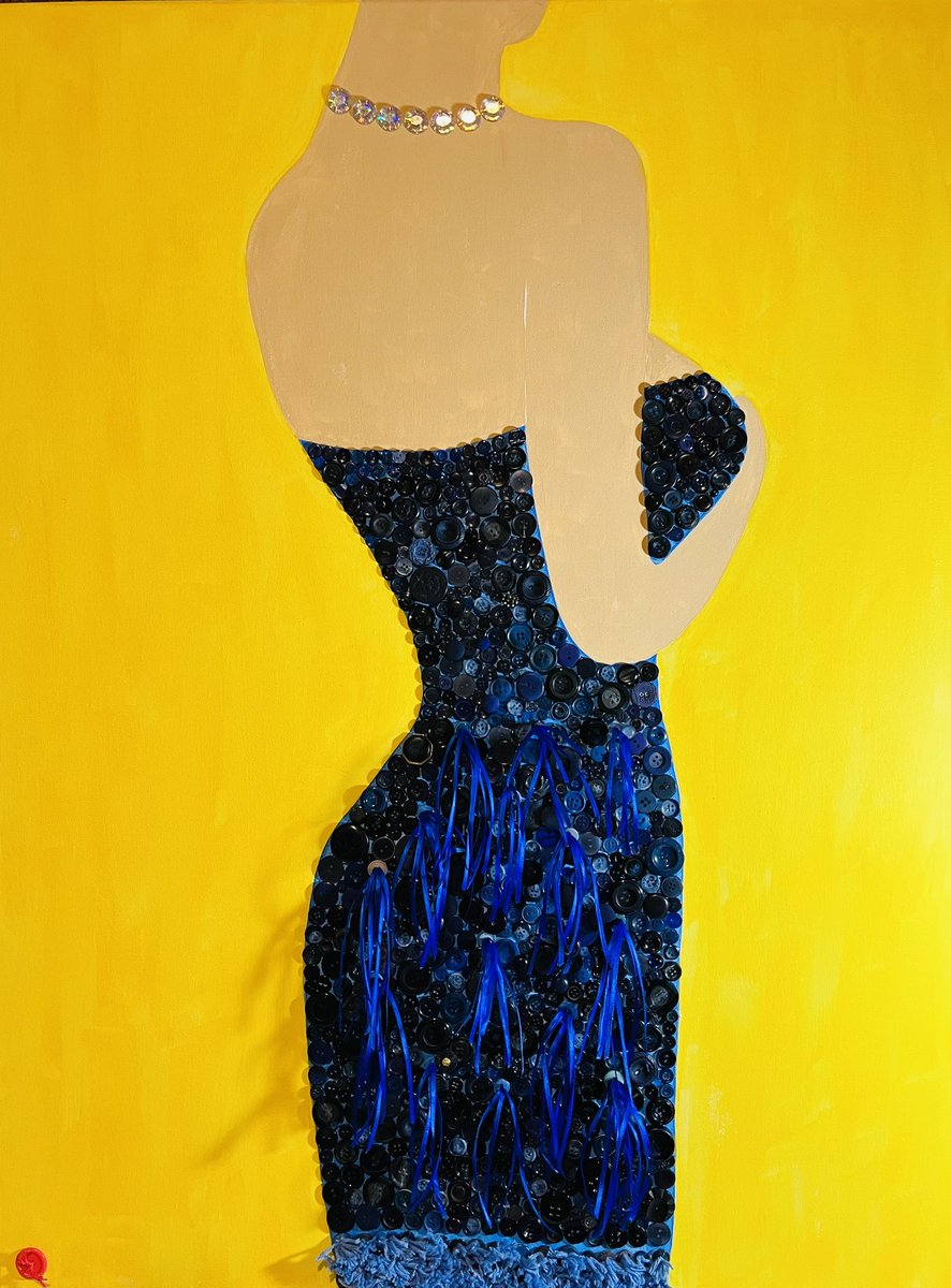 CatherineBenoot's tweet photo. “Biutiful” 
Inspired by those hot summer nights when you put on your favorite dress, feel amazing, and head out for dinner or a sunset stroll on Beach Drive.

If this piece makes you smile, imagine how it will light up your home every single day. 💕
She’s 30x40 inch https://t.co/Noll7artSF