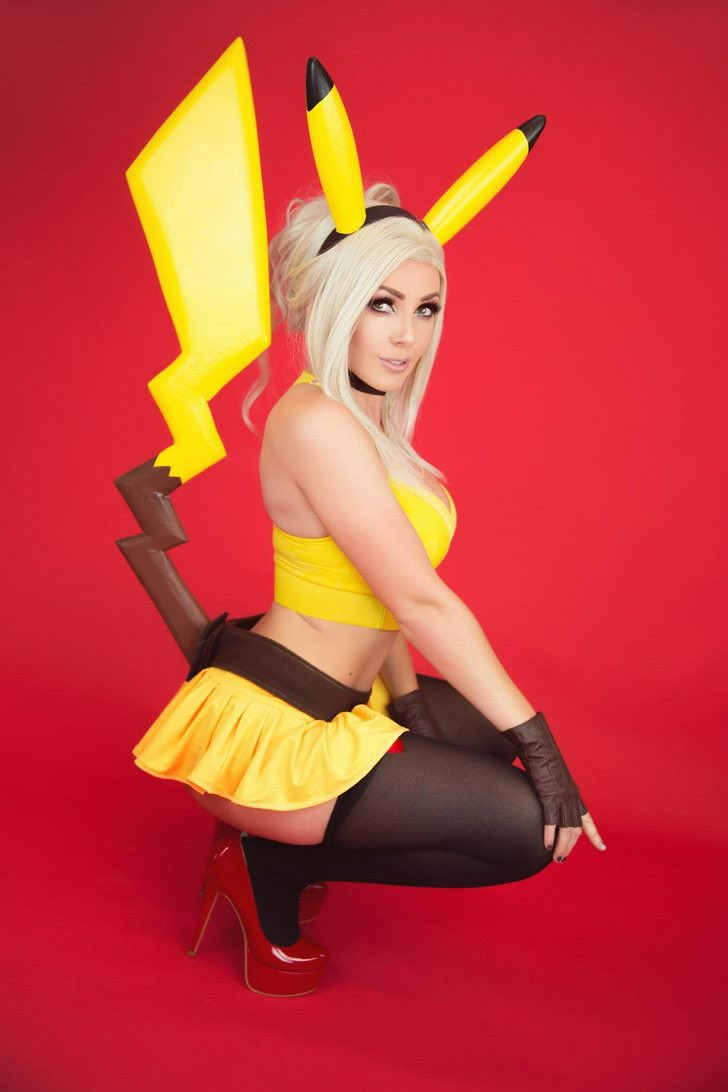CosplayVixenz's tweet photo. Pokémon Day! ⚡️
@JessicaNigri as Pikachu
#PokemonDay #Pikachu
#JessicaNigri #Pokemon
#PikachuCosplay https://t.co/iDzDTmlGXi