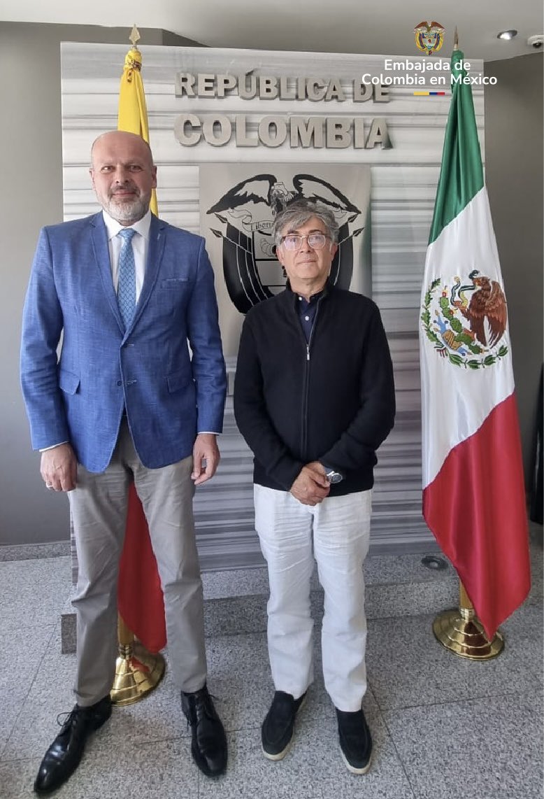 Embajada de Colombia en México tweet media