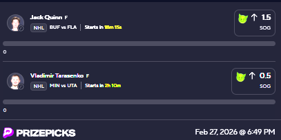 Parlay for Prizepicks that should be a bankroll builder!  NHL  prizepicks.onelink.me/gCQS/shareEntr…