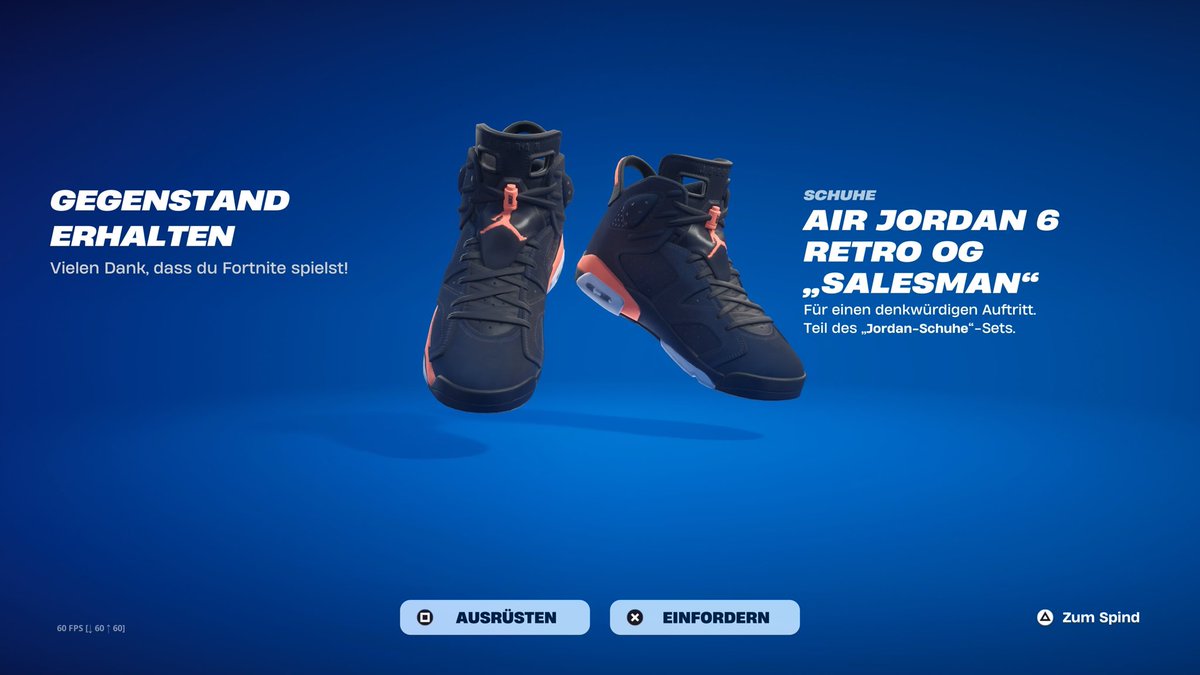 Air Jordan 6 retro og „infrared salesman" CC fridgefn wenn ihr neue schuhe braucht 
<a href="/Redbull_Fridge/">Redbull Fridge</a> 

#Fortnite #FortniteArt #fortniteshop #fortnitecc #airjordan #jordan #nike