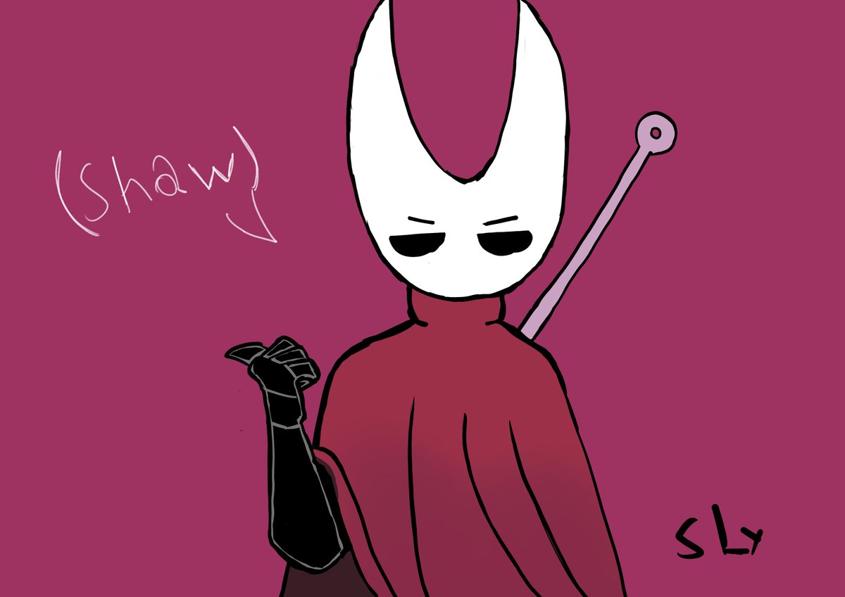 SoloGhoster's tweet photo. Que otra cosa puede decir Hornet?🤔

#Draw #Art #ArteDigital #hollowknight #silksongfanart #SilkSong https://t.co/1LQFVcBVh2