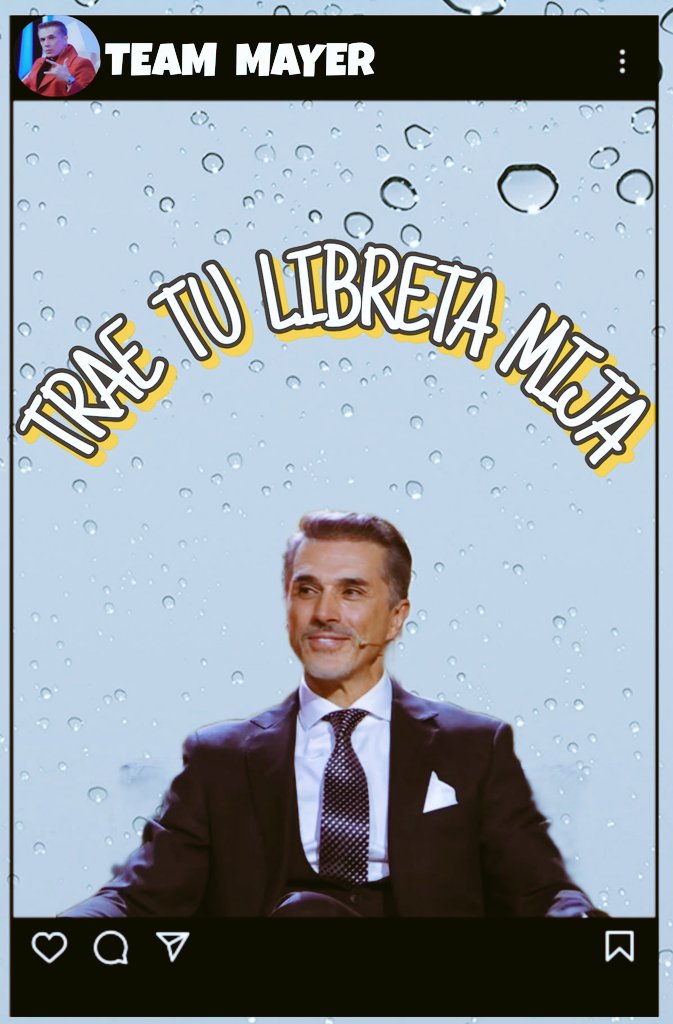 #MayerManipulame 
#MayerNoEstaSolo 
#ElSenseiSeQueda 

<a href="/SergioMayerb/">Sergio Mayer B.</a> 😎🔥