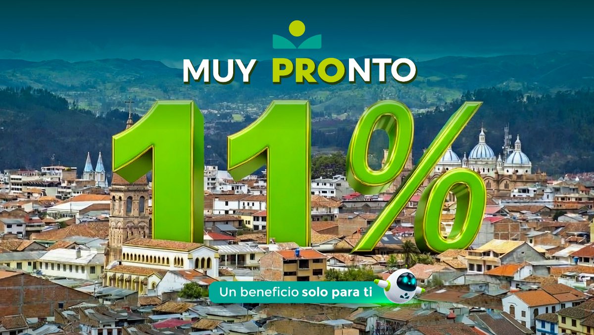 ¡DEJA DE BUSCAR! 
La tasa más baja del mercado ya está aquí.
CREDIPRO de EDUCADORES Cooperativa:
Crédito al 11%
Exclusivo para Educadores PRO
¡Úsalo en lo que quieras!
No des más vueltas! #Ponte11 y visítanos en nuestra matriz. ¡Sé un PRO, elige CREDIPRO!
*Aplican condiciones.