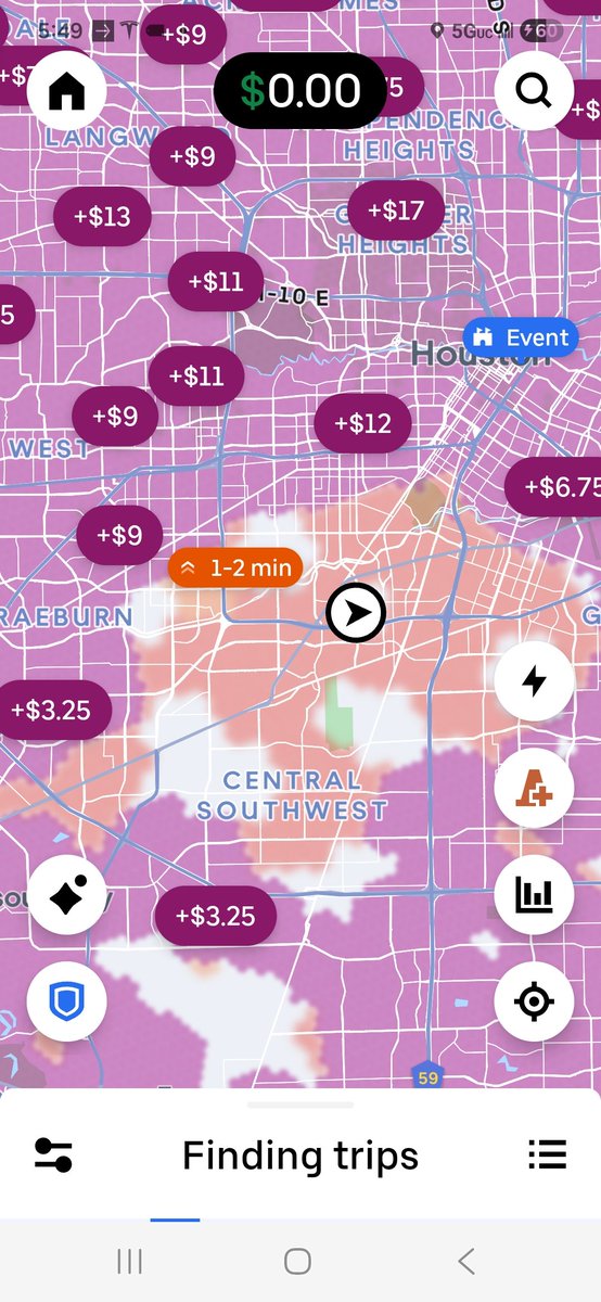 RideHTown's tweet photo. Wow... the Surge! https://t.co/md20fsn1ms