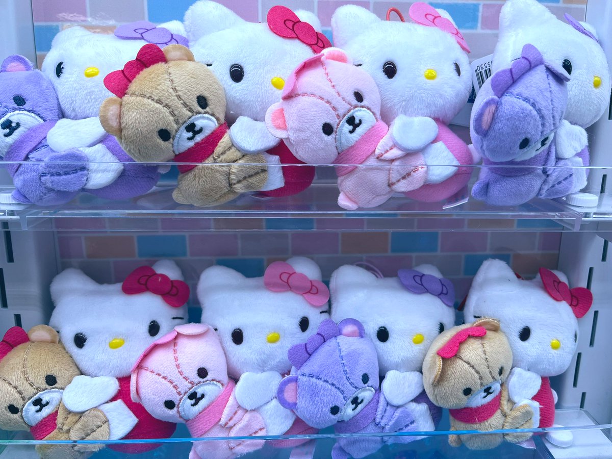 アミューズメントコーナーに 『ハローキティ カラフルベアマスコット