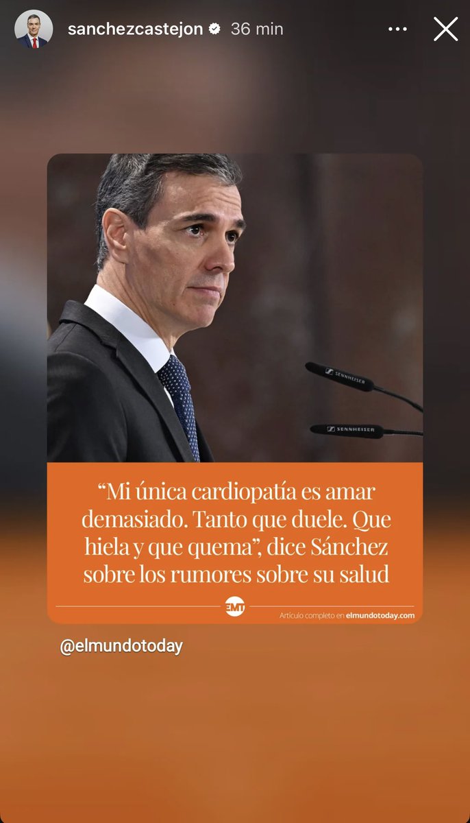 Lo he mirado ocho veces para asegurarme de que lo ha compartido en la cuenta oficial jaajjsjjdsjdjds