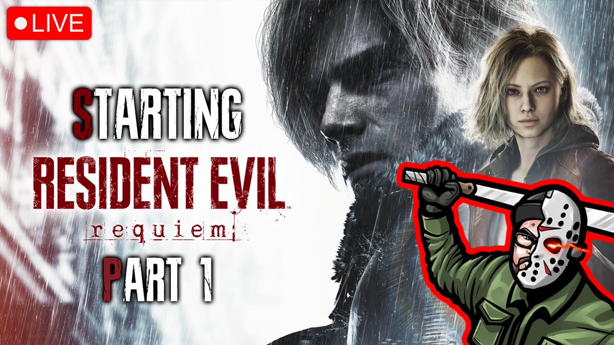OfficialKinger's tweet photo. 🚨LIVE ON TWITCH &amp; YOUTUBE!🚨

Playing Resident Evil Requiem All Day!
Come hangout! 😁👍🏼🧟‍♂️🎮

https://t.co/6nYOOv9ltq

https://t.co/Eu3HIforP9 

#ResidentEvil #ResidentEvilRequiem #RE9 #Live #Twitch #YouTube #KingerGames https://t.co/b4TiGwEWFu