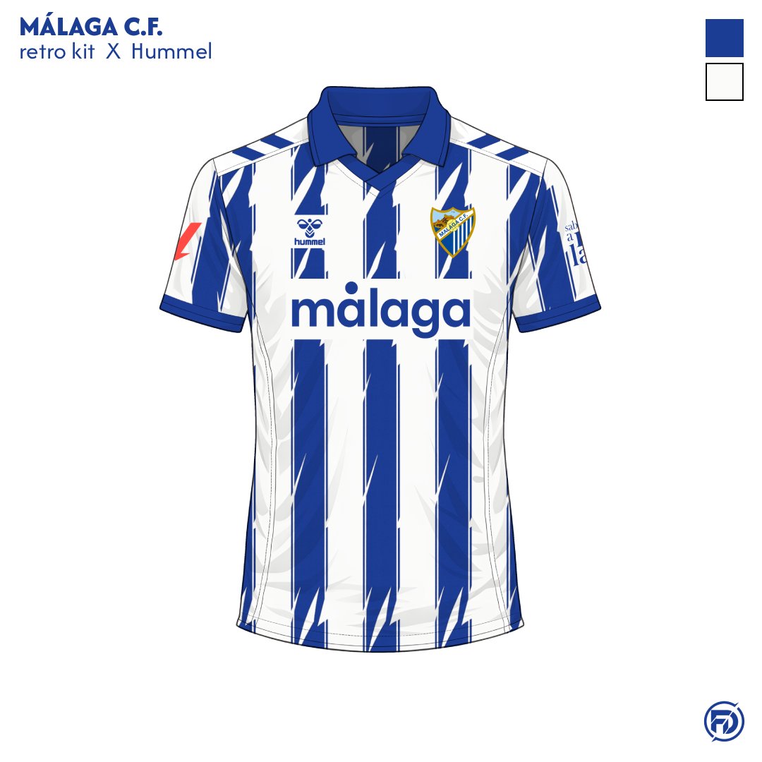 f8_design's tweet photo. Diseño conceptual para la camiseta local del Málaga C.F., basado en el diseño de la temporada 96-97.

Fotografía de @RicardoJG_99 

#malagacf #hummel #fantasykit #conceptkit #malaga https://t.co/y9kjpbh9L3