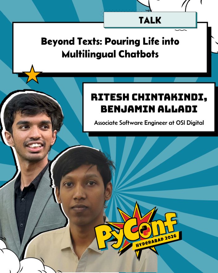 PyConf Hyderabad #PyConfHyd2026 tweet media
