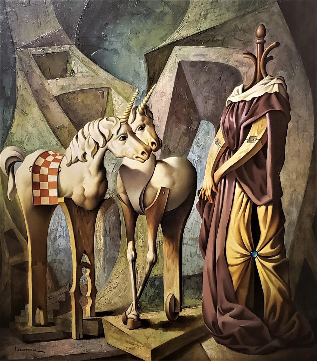 Título: Evolution delirant, 1994. Óleo sobre tela.
Autor: Vito Campanella