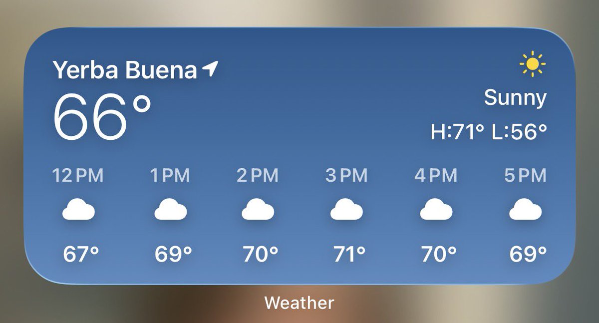 T-shirt weather’s back lfg ☀️