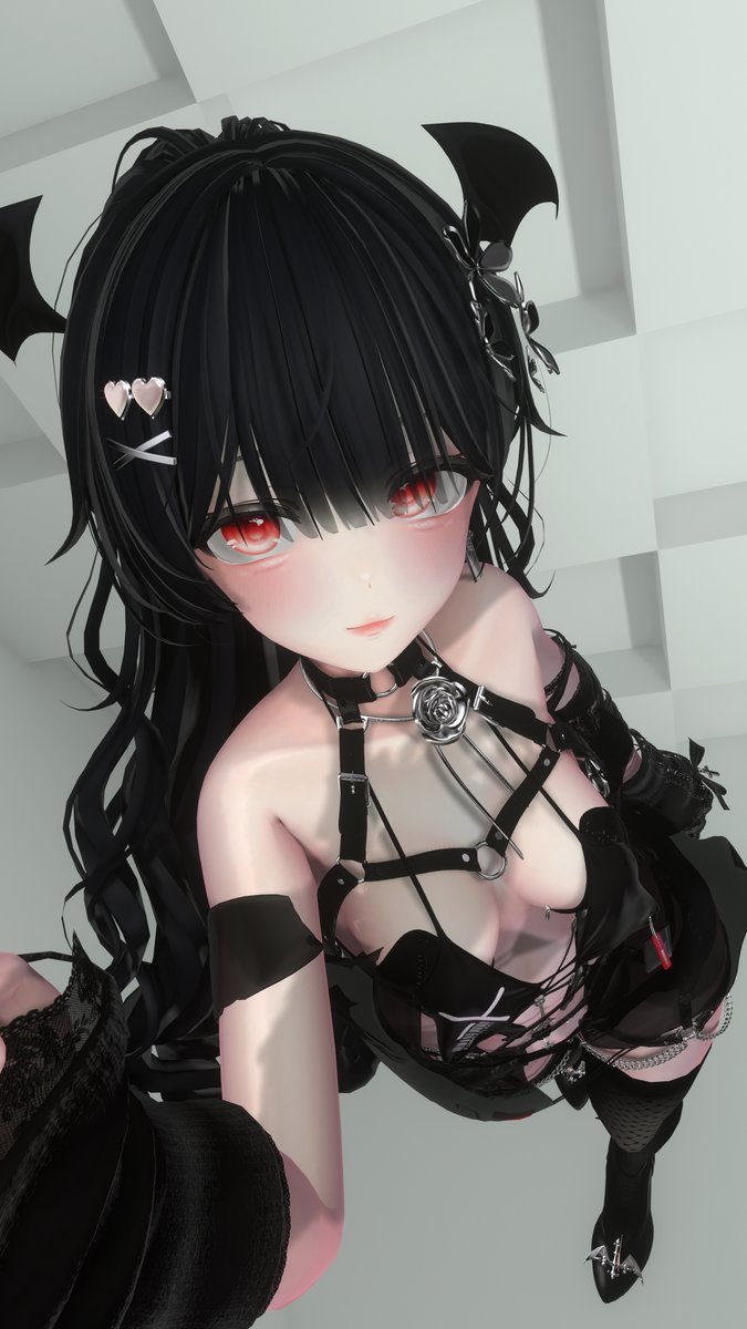 『ねぇねぇ、なんか付いてるよ』👈👀

#VRChat
#VRChatPhotography