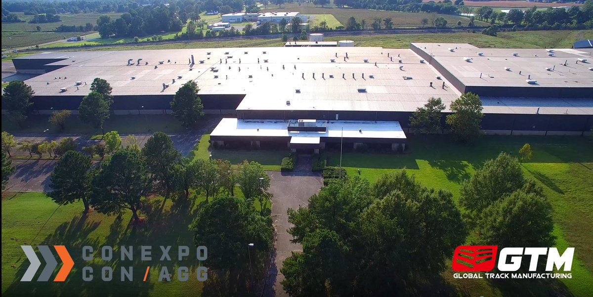 GTWusa's tweet photo. Join us for CONEXPO-CON/AGG 2026 show in Las Vegas, NV, next week! This year, we are introducing our new manufacturing facility in Milan, TN! Stop by booth W43458 for all your rubber track needs! https://t.co/VeCpEiJBdi