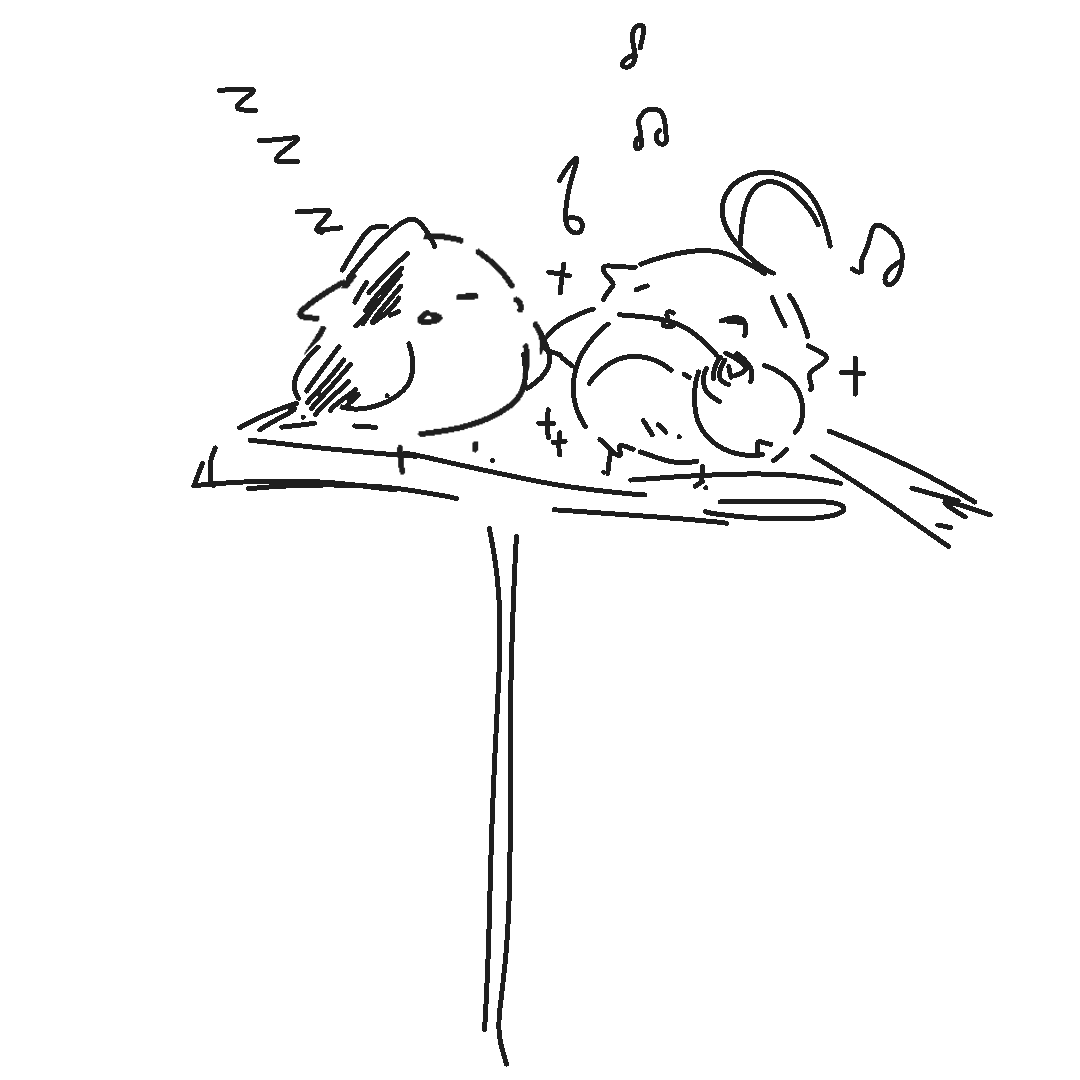 v_z40m I don't know exactly what bird it is, so I drew them all 🤔