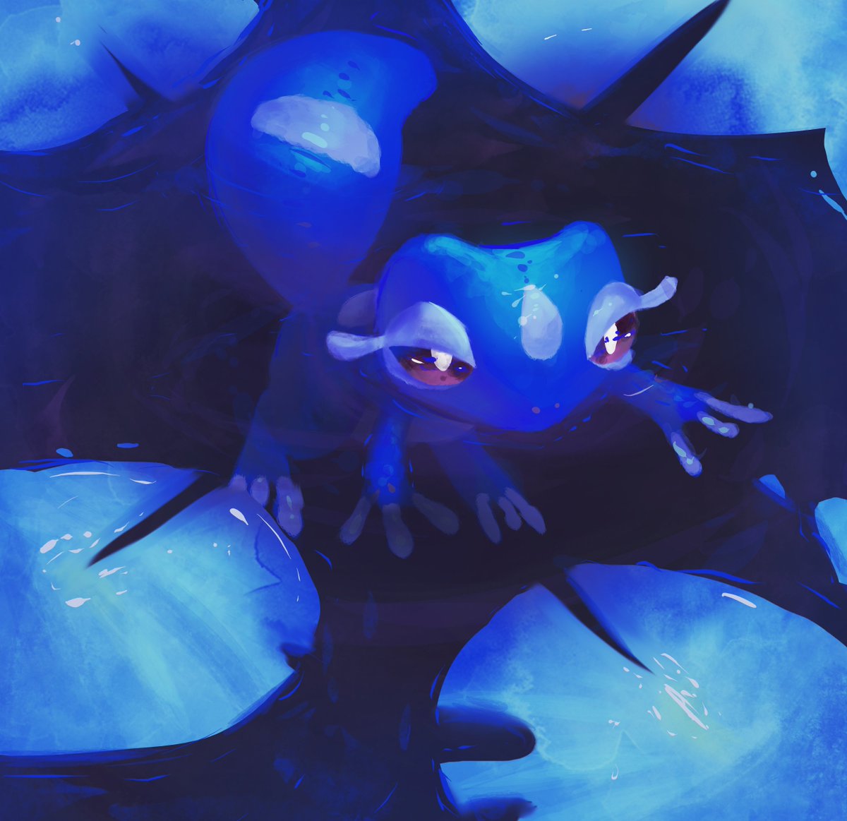 Water Gecko #PokemonDay #PokemonWindsWaves