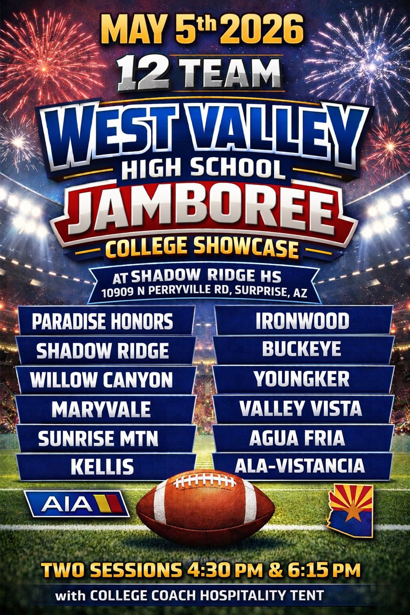 CoachPuniEllis's tweet photo. West Valley Showcase on May 5. College coaches come check it out! https://t.co/KQXedEyqSv
