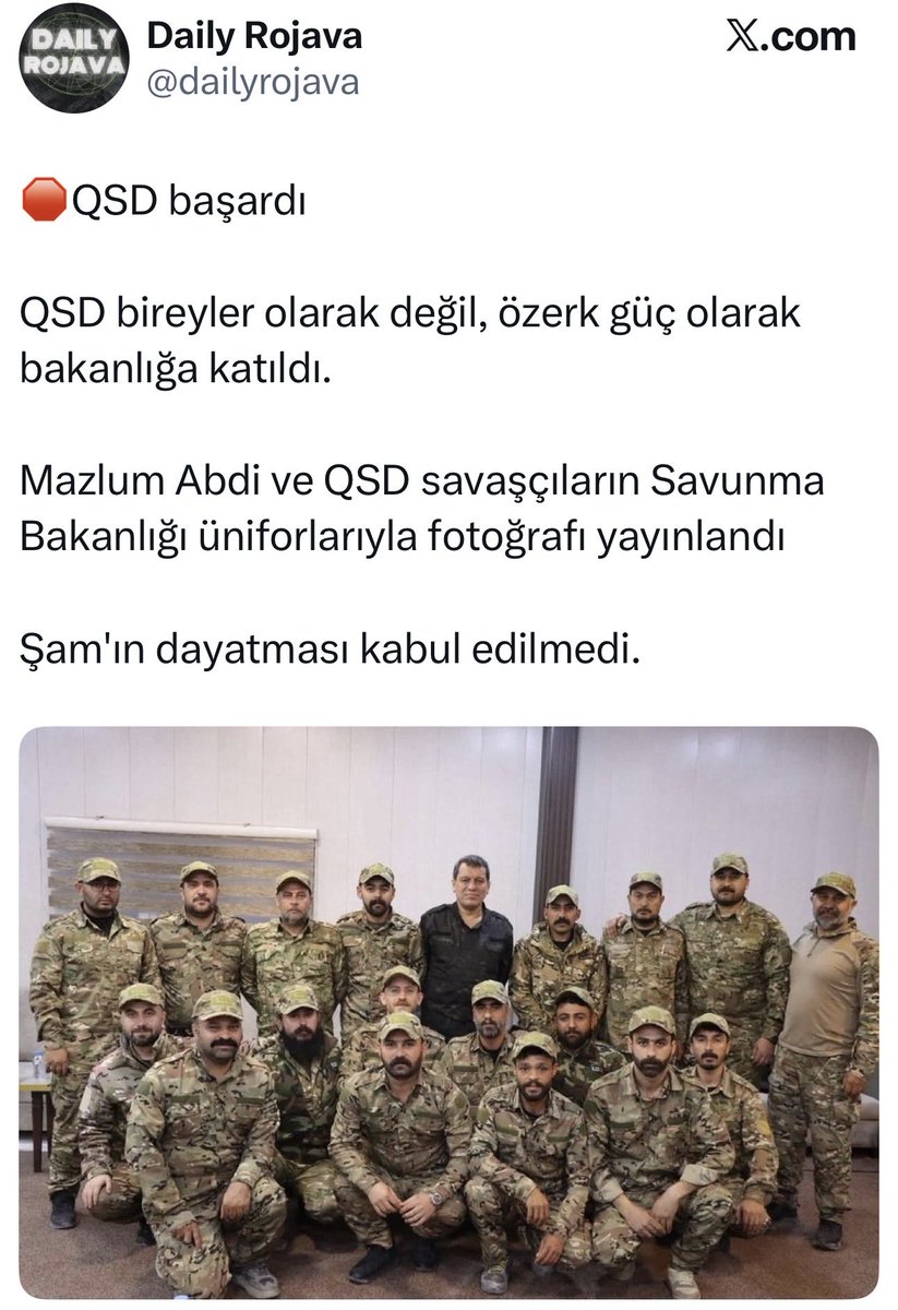 Hezarhespii's tweet photo. Sevgili Kürdistaniler artık HTŞ yani IŞİD’e çatarken dikkat edin çünkü bu güruhun hırlamalarını duyacaksınız. Ne de olsa IŞİD’e entegre oldular ve teknik olarak artık onlar da IŞİDli https://t.co/TNnH5r68qQ
