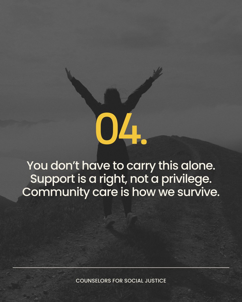 Counselors for Social Justice tweet media