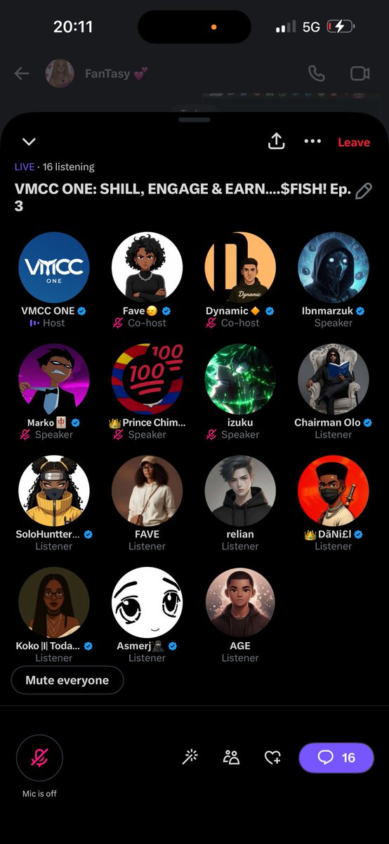 Fave_cyrp's tweet photo. SHILL…. ENGAGE…… EARN 

One of the fastest way to earn $FISH for your pepper soup 🙂‍↔️
Just made 5k this evening by being on the space 

Why aren’t you here !!!! 
Let’s touch some grass together 🙂‍↔️ https://t.co/4yvlNPIm6c