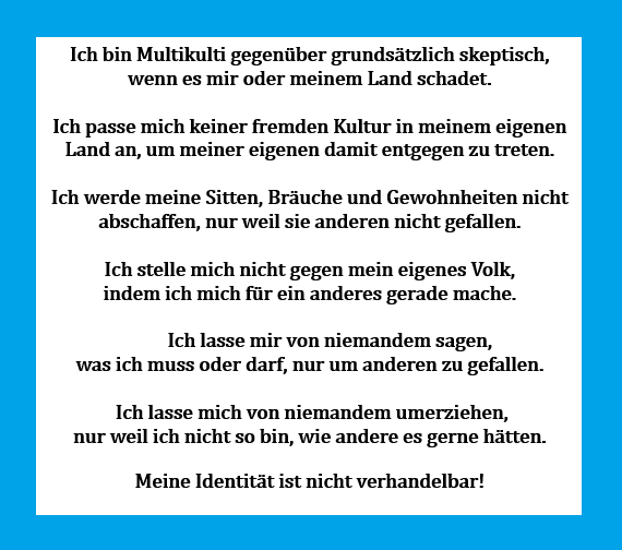 Humanoide2028's tweet photo. @streitbareKatze Wie schwimmen wir im Schwarm der anderen Fische? #Heimat #UnsereTradition #Identität #Patrioten #Heimatliebe #Standhaft #Freiheit https://t.co/DyFo0QIMEG