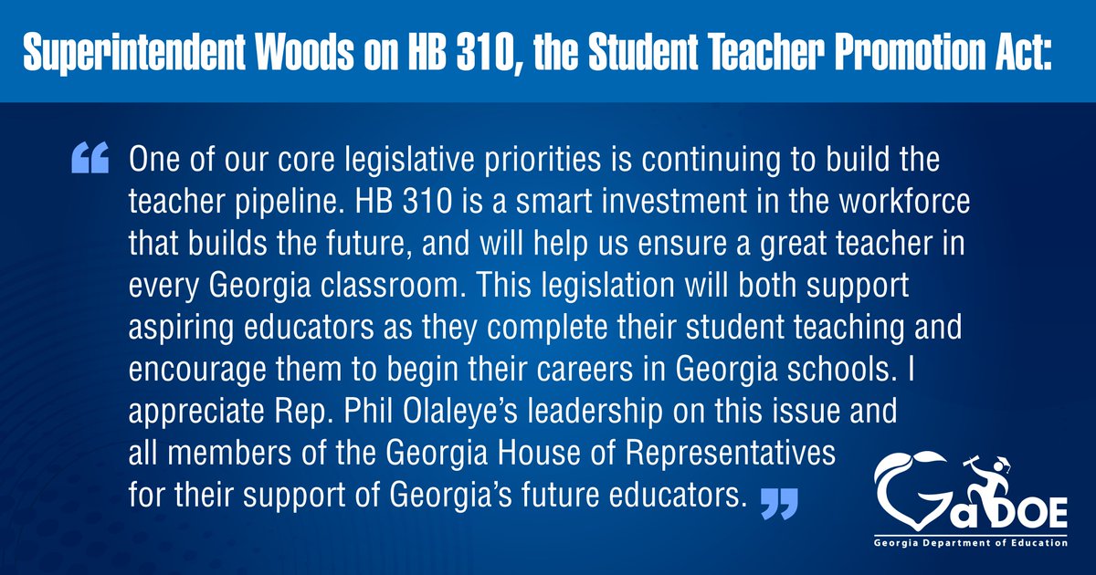 Georgia Department of Education tweet media