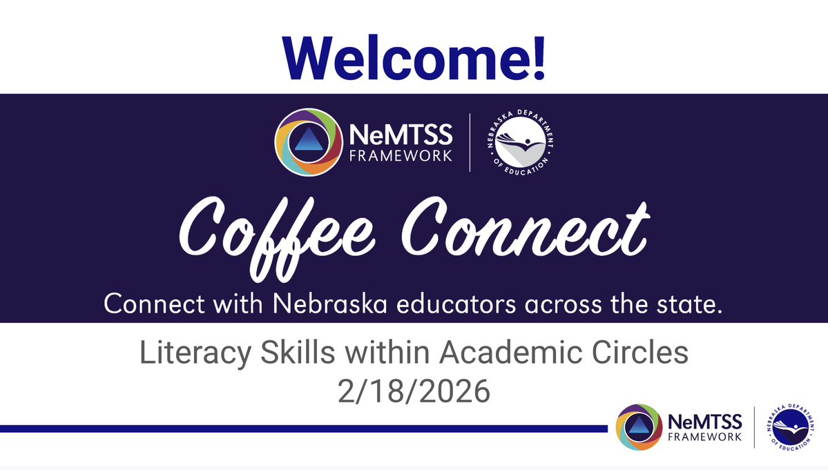 Nebraska Multi-tiered System of Support tweet media