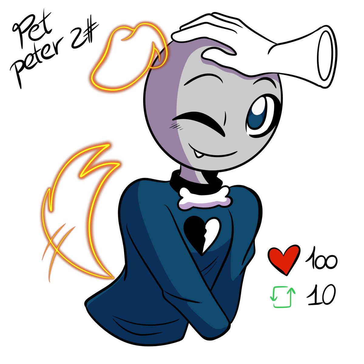 Pet peter #2

Wow he reached it , let’s  try next level 
♥️ = 100 , 🔁 = 10 

#peter #peterdunbar #YourBoyfriendPeter #YourBoyfriendGame #YourBoyfriendfanart #YourBoyfriend #YourBoyfriendGamePeter #yandere