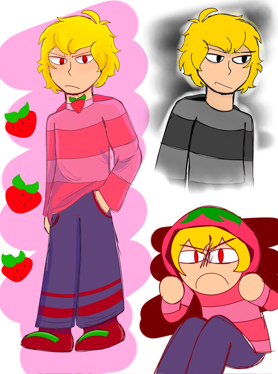 CrisFlow3r's tweet photo. Mis oc's....
Son de una historia que tengo llamada "dessert World"

Como se llaman?
Fresa🍓, limón🍋 y arándano🫐
Ok https://t.co/Z5tLebHCMP