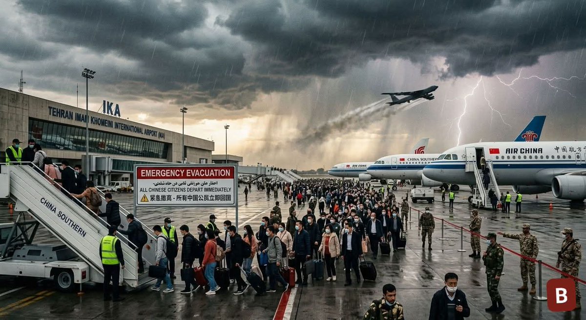 🚨 ALERTE CHOC : LA CHINE ÉVACUE L’IRAN ! LE SIGNAL QUE LE MONDE CRAIGNAIT EST TOMBÉ ! 🇨🇳🇮🇷🔥

C'est le Secret le mieux gardé des chancelleries qui explose enfin au grand jour. Quand Pékin parle, le monde tremble. L'ordre est tombé, sec et Irréversible : "Partez maintenant ou