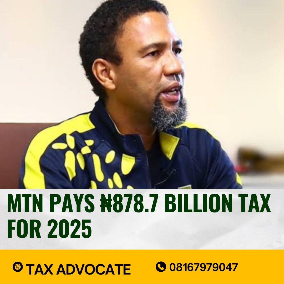 MTN Pays ₦878.7 Billion Tax For 2025 As NCC Approves 50% Increase Cost On Data, Calls, SMS