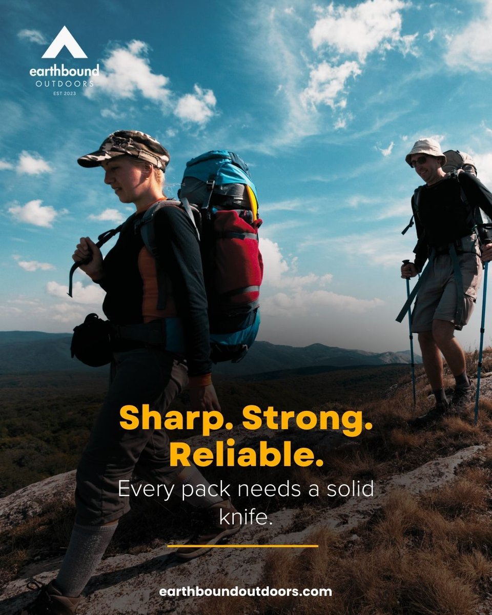 earthboutdoors's tweet image. Elevation changes. Weather shifts.

Your gear doesn’t get excuses.

Field-tested durability starts here: earthboundoutdoors.com

#OutdoorGear #SurvivalKnife #BackpackingEssentials #HikingLife #EDC
