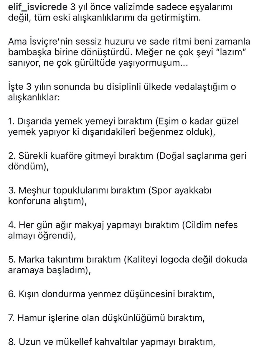 Hak_Soy's tweet photo. İsviçre'ye göç eden bir Türk kadının Polyannacılık oyunu:

Aynısını Türkiye'de yapın deseler "hayatımızı çalıyorlar" diye çemkirirdi. Ekonomik şartlar böyle bir yaşam tarzına Türkiye'de zorlasa "bu ülkede yaşanmaz" diye isyan ederdi. 
Ama İsviçre'de olunca "dönüşüm" oluyor. 😀 https://t.co/VC8pgsbDOz